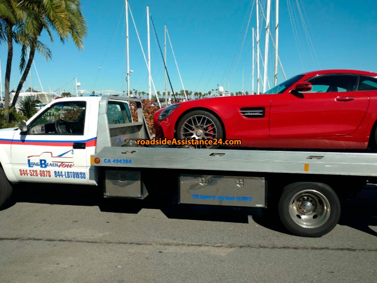 Roadside assistance in Long Beach