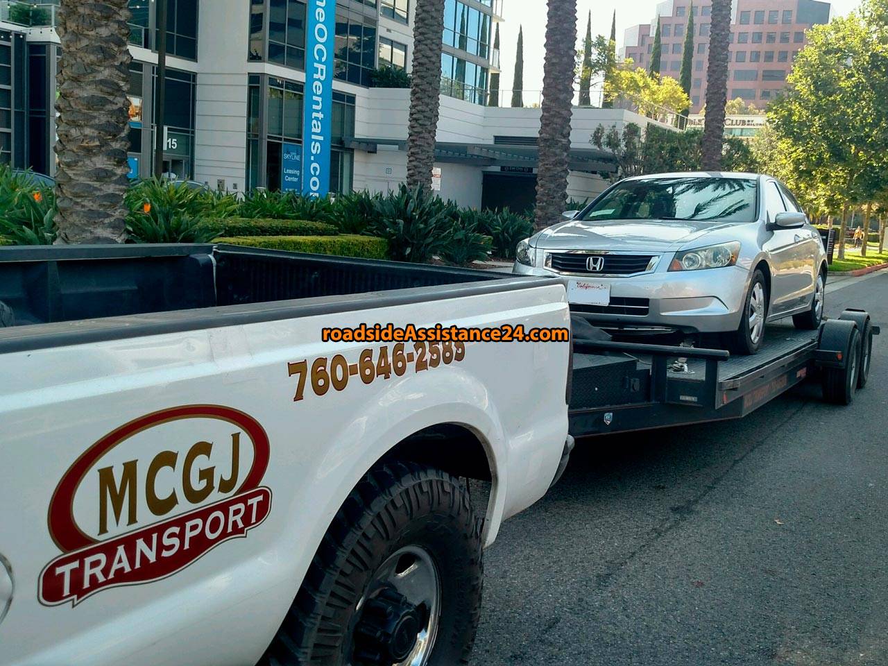 Towing Hesperia