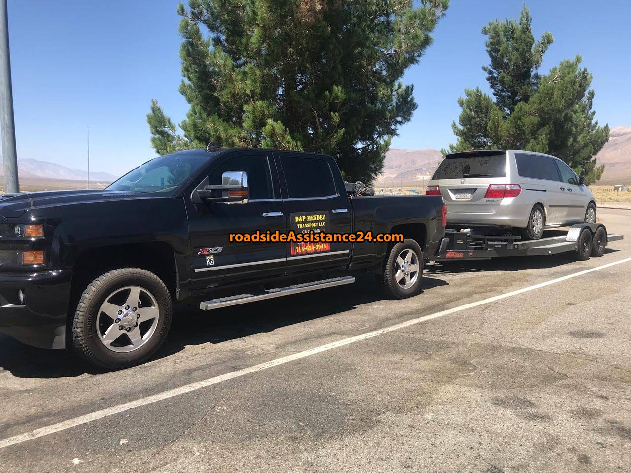 Towing Hesperia
