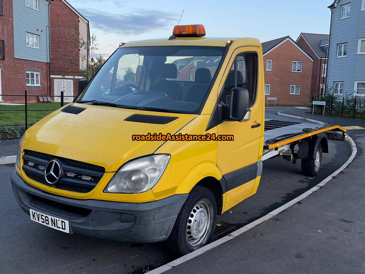 Recovery service near Birmingham, UK