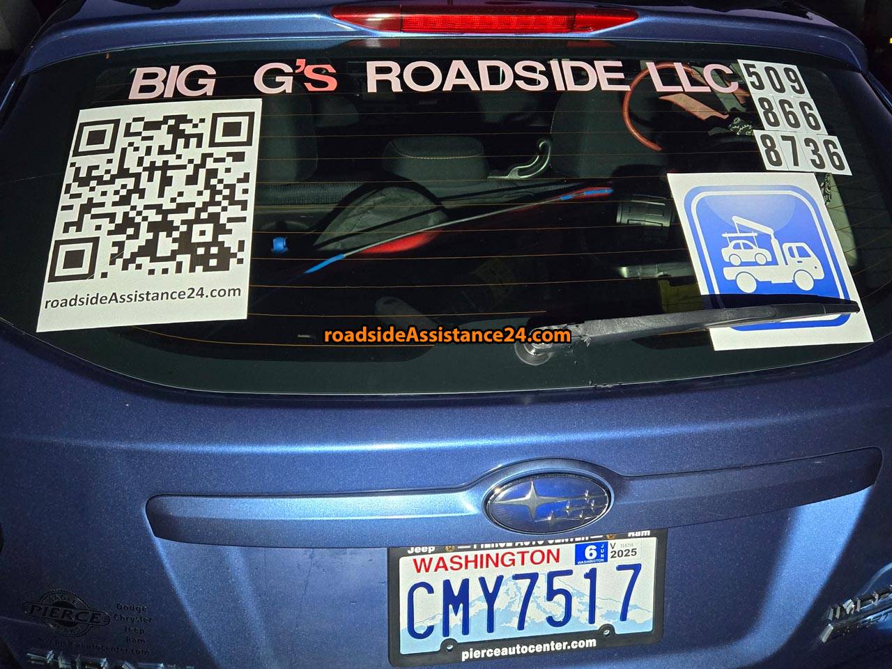 Roadside Assistance near Spokane Valley, WA