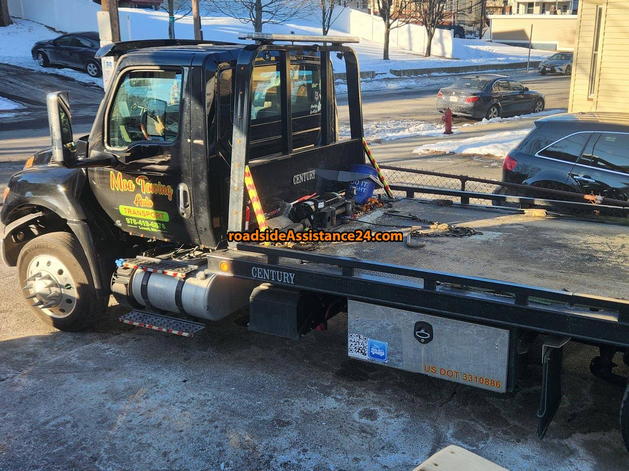 Towing near Lowell, MA