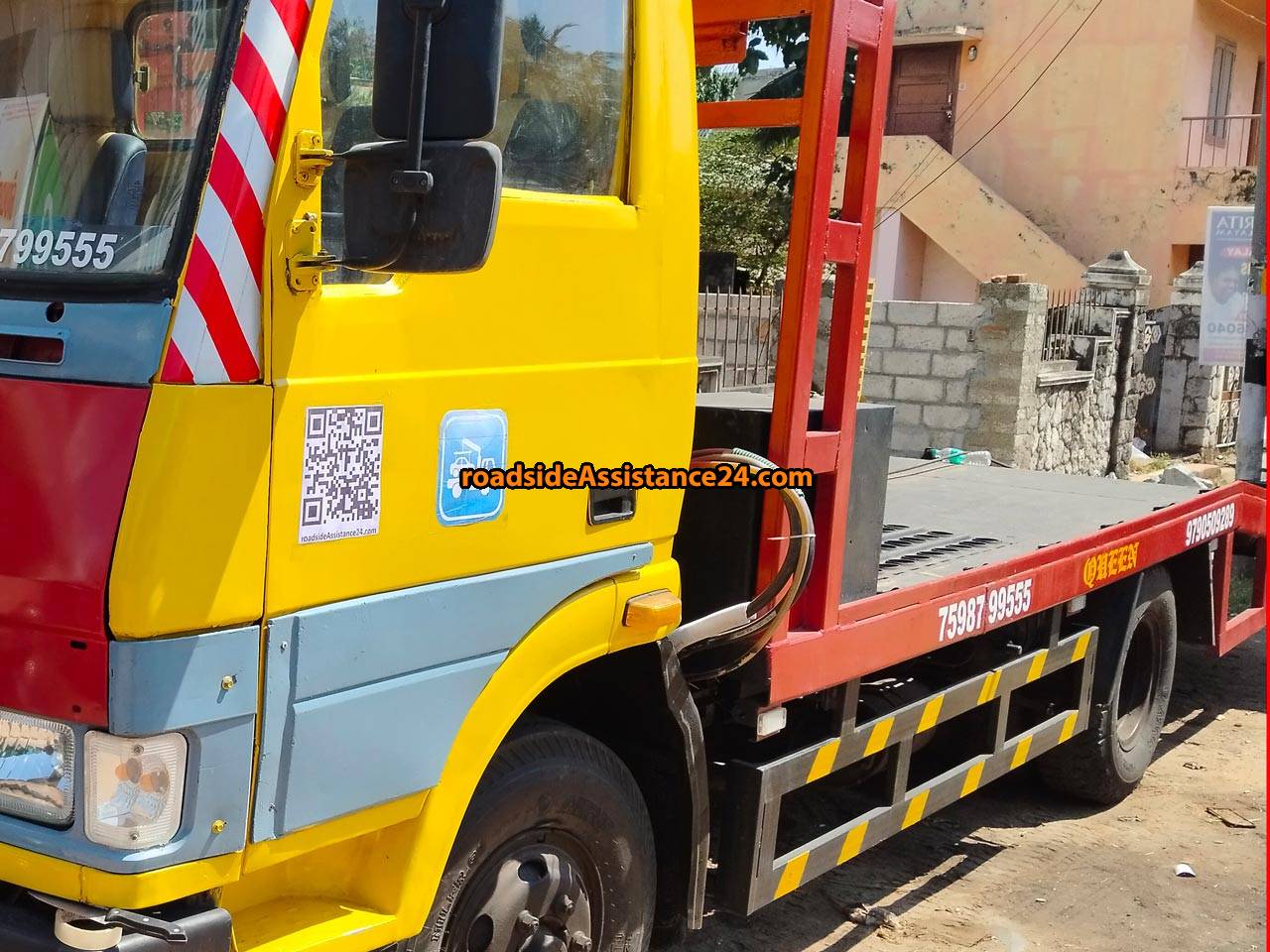 Towing near Vetturnimadam, Nagercoil